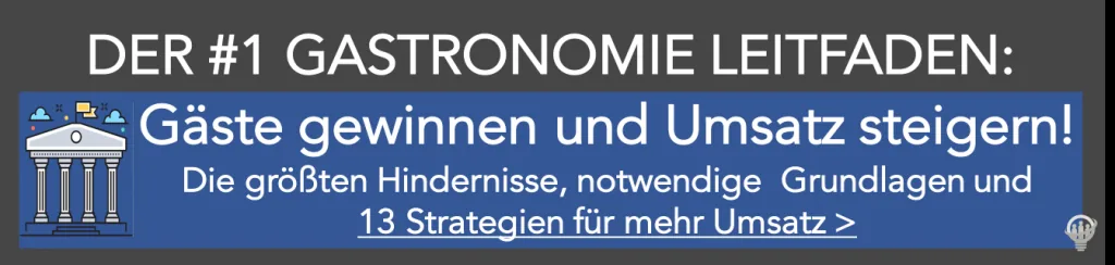 Gastronomie Umsatz steigern