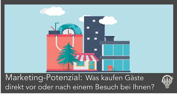 Welche Produkte kaufen Gäste direkt bevor sie bei Ihnen etwas kaufen, oder direkt danach?
