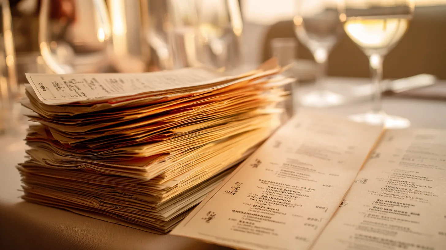 Die 21 häufigsten Speisekarten Fehler - Umsatzverlust, Gestaltung und Erstellung