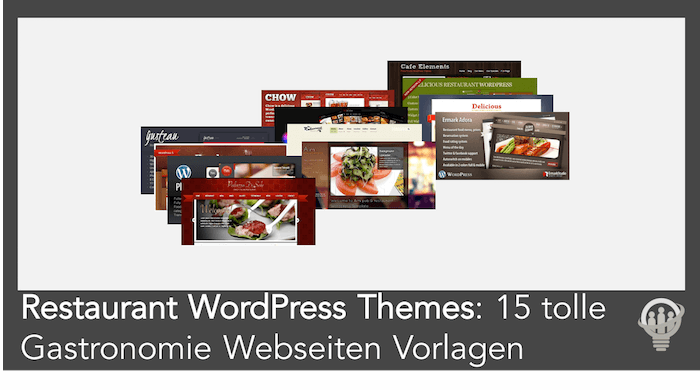 Restaurant WordPress Themes Übersicht