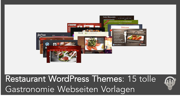 Restaurant Wordpress Themes Übersicht