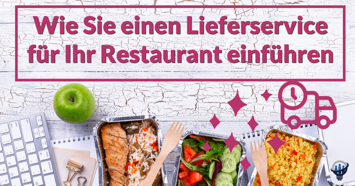 Restaurant Lieferdienst mit Lieferplattform einführen